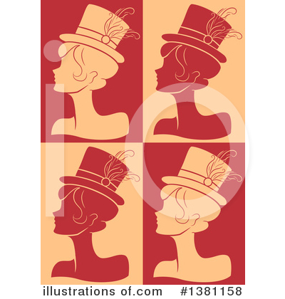 Royalty-Free (RF) Burlesque Clipart Illustration by BNP Design Studio - Stock Sample #1381158