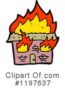 Burning House Clipart #1197637 by lineartestpilot