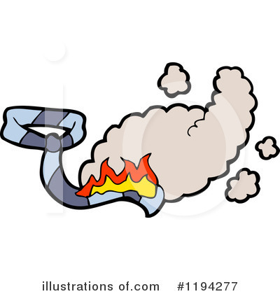 Royalty-Free (RF) Burning Tie Clipart Illustration by lineartestpilot - Stock Sample #1194277