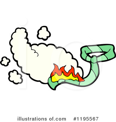 Royalty-Free (RF) Burning Tie Clipart Illustration by lineartestpilot - Stock Sample #1195567