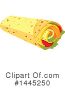 Burrito Clipart #1445250 by Vector Tradition SM
