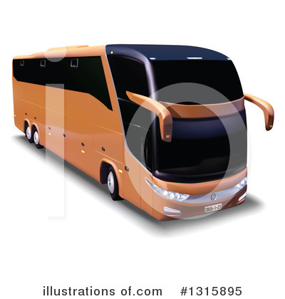 Royalty-Free (RF) Bus Clipart Illustration by dero - Stock Sample #1315895