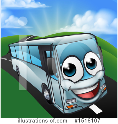 Bus Clipart #1516107 by AtStockIllustration