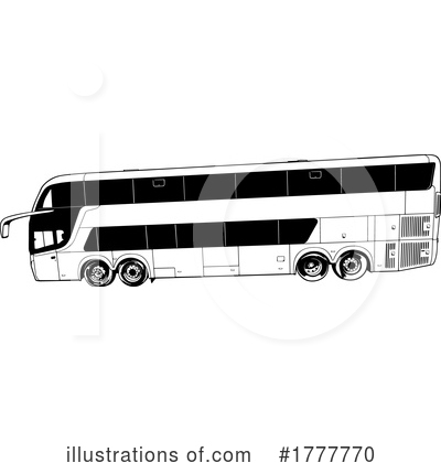 Royalty-Free (RF) Bus Clipart Illustration by dero - Stock Sample #1777770