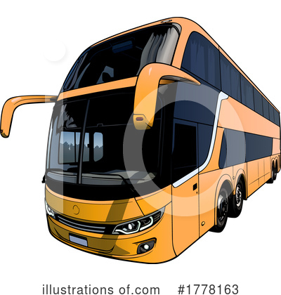 Royalty-Free (RF) Bus Clipart Illustration by dero - Stock Sample #1778163
