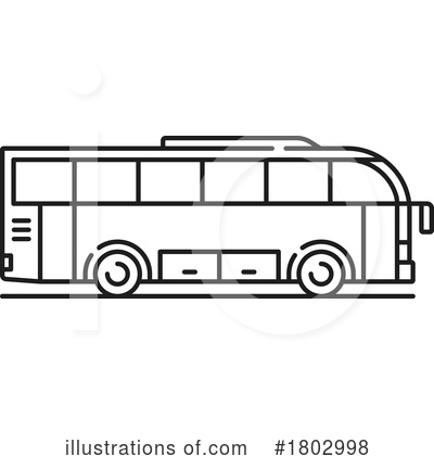 Royalty-Free (RF) Bus Clipart Illustration by Vector Tradition SM - Stock Sample #1802998