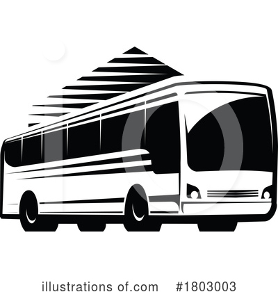 Royalty-Free (RF) Bus Clipart Illustration by Vector Tradition SM - Stock Sample #1803003