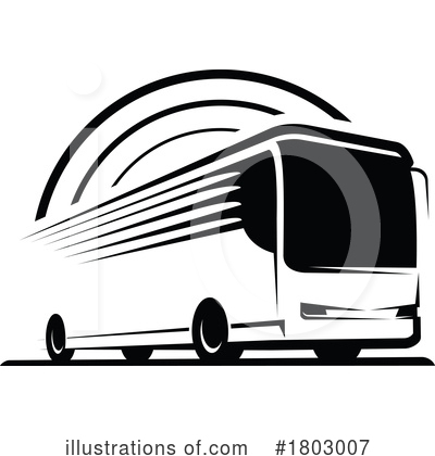 Royalty-Free (RF) Bus Clipart Illustration by Vector Tradition SM - Stock Sample #1803007