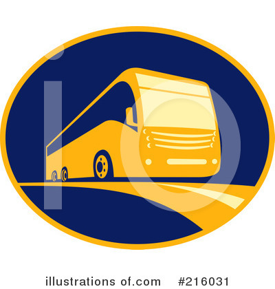 Bus Clipart #216031 - Illustration by patrimonio