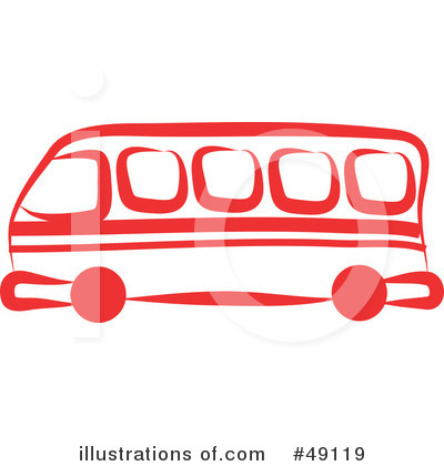 Royalty-Free (RF) Bus Clipart Illustration by Prawny - Stock Sample #49119