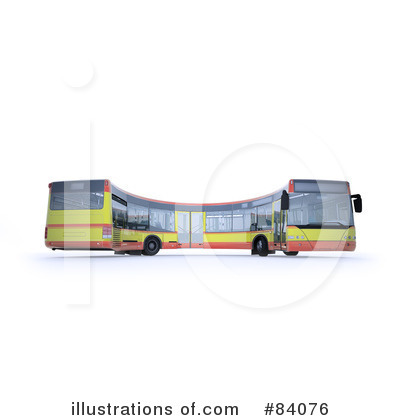 Royalty-Free (RF) Bus Clipart Illustration by Mopic - Stock Sample #84076
