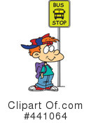 Bus Stop Clipart #441064 by toonaday