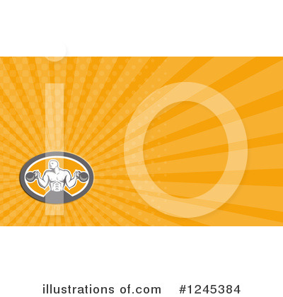 Royalty-Free (RF) Business Card Clipart Illustration by patrimonio - Stock Sample #1245384