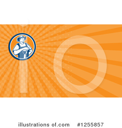 Royalty-Free (RF) Business Card Clipart Illustration by patrimonio - Stock Sample #1255857