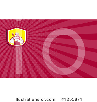 Royalty-Free (RF) Business Card Clipart Illustration by patrimonio - Stock Sample #1255871