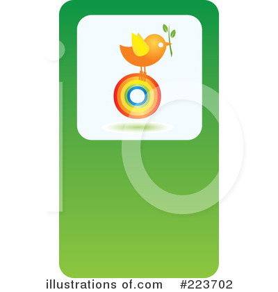 Royalty-Free (RF) Business Card Clipart Illustration by Eugene - Stock Sample #223702