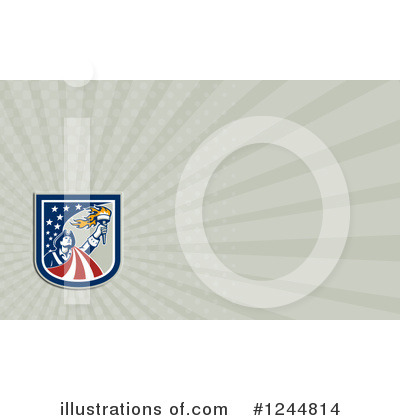 Royalty-Free (RF) Business Card Design Clipart Illustration by patrimonio - Stock Sample #1244814