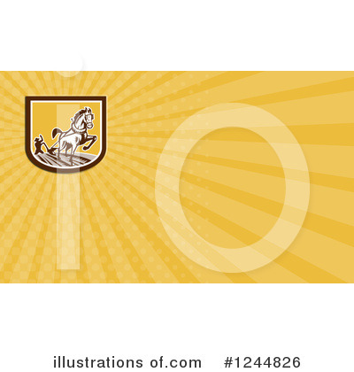Royalty-Free (RF) Business Card Design Clipart Illustration by patrimonio - Stock Sample #1244826