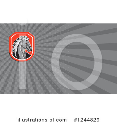 Royalty-Free (RF) Business Card Design Clipart Illustration by patrimonio - Stock Sample #1244829