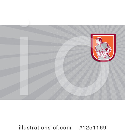 Royalty-Free (RF) Business Card Design Clipart Illustration by patrimonio - Stock Sample #1251169