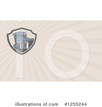 Royalty-Free (RF) Business Card Design Clipart Illustration by patrimonio - Stock Sample #1255244