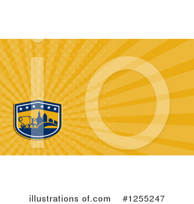 Royalty-Free (RF) Business Card Design Clipart Illustration by patrimonio - Stock Sample #1255247