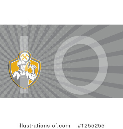 Royalty-Free (RF) Business Card Design Clipart Illustration by patrimonio - Stock Sample #1255255