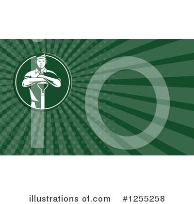 Royalty-Free (RF) Business Card Design Clipart Illustration by patrimonio - Stock Sample #1255258