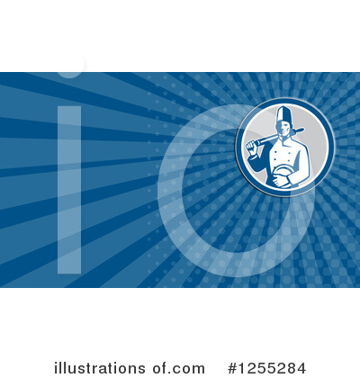 Royalty-Free (RF) Business Card Design Clipart Illustration by patrimonio - Stock Sample #1255284
