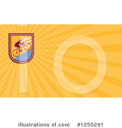 Royalty-Free (RF) Business Card Design Clipart Illustration by patrimonio - Stock Sample #1255291