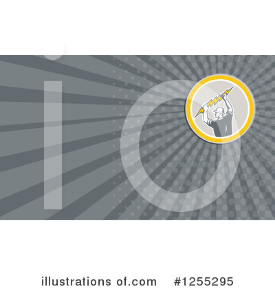 Royalty-Free (RF) Business Card Design Clipart Illustration by patrimonio - Stock Sample #1255295