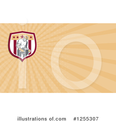 Royalty-Free (RF) Business Card Design Clipart Illustration by patrimonio - Stock Sample #1255307