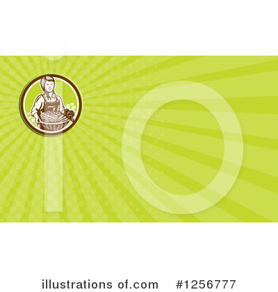 Royalty-Free (RF) Business Card Design Clipart Illustration by patrimonio - Stock Sample #1256777