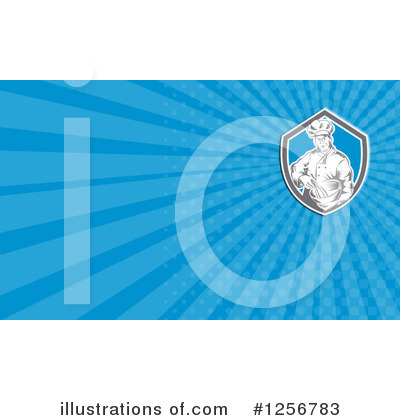 Royalty-Free (RF) Business Card Design Clipart Illustration by patrimonio - Stock Sample #1256783