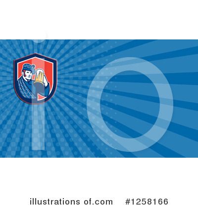 Royalty-Free (RF) Business Card Design Clipart Illustration by patrimonio - Stock Sample #1258166
