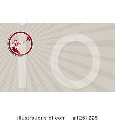 Royalty-Free (RF) Business Card Design Clipart Illustration by patrimonio - Stock Sample #1261225