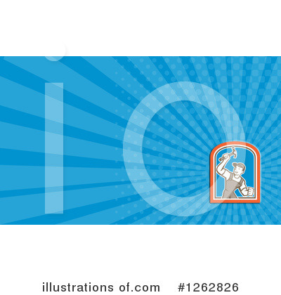 Royalty-Free (RF) Business Card Design Clipart Illustration by patrimonio - Stock Sample #1262826