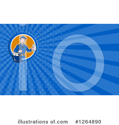 Royalty-Free (RF) Business Card Design Clipart Illustration by patrimonio - Stock Sample #1264890