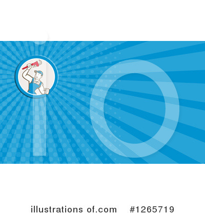 Royalty-Free (RF) Business Card Design Clipart Illustration by patrimonio - Stock Sample #1265719