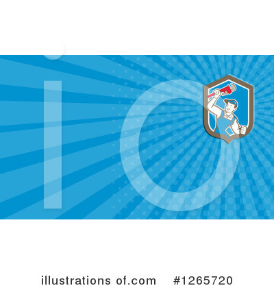 Royalty-Free (RF) Business Card Design Clipart Illustration by patrimonio - Stock Sample #1265720