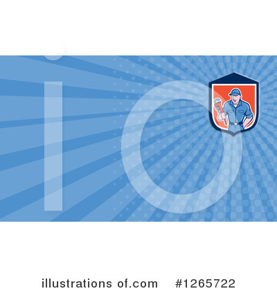 Royalty-Free (RF) Business Card Design Clipart Illustration by patrimonio - Stock Sample #1265722