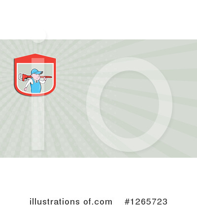 Royalty-Free (RF) Business Card Design Clipart Illustration by patrimonio - Stock Sample #1265723