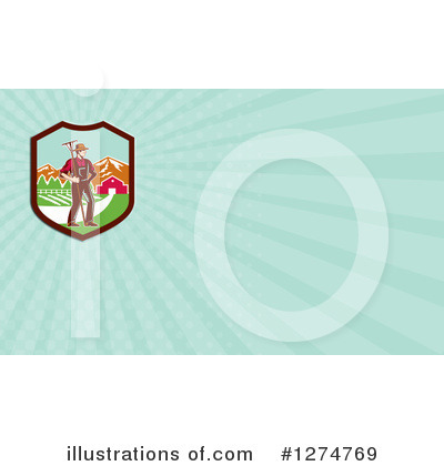 Royalty-Free (RF) Business Card Design Clipart Illustration by patrimonio - Stock Sample #1274769