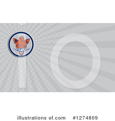 Royalty-Free (RF) Business Card Design Clipart Illustration by patrimonio - Stock Sample #1274809