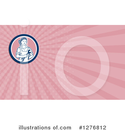 Royalty-Free (RF) Business Card Design Clipart Illustration by patrimonio - Stock Sample #1276812
