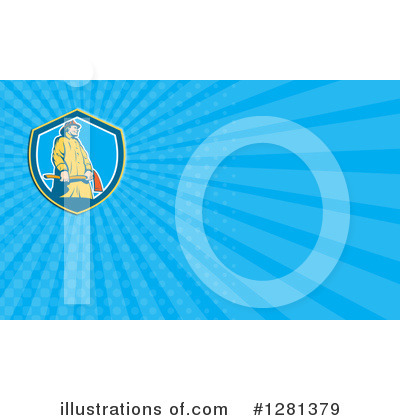 Royalty-Free (RF) Business Card Design Clipart Illustration by patrimonio - Stock Sample #1281379