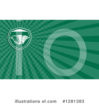 Royalty-Free (RF) Business Card Design Clipart Illustration by patrimonio - Stock Sample #1281383