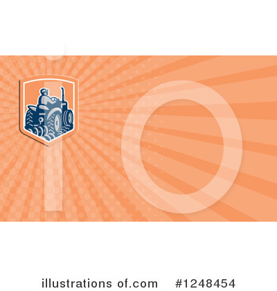 Royalty-Free (RF) Business Card Template Clipart Illustration by patrimonio - Stock Sample #1248454