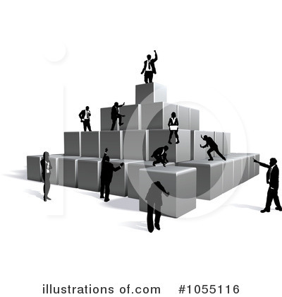 Pyramid Clipart #1055116 by AtStockIllustration