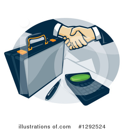 Briefcase Clipart #1292524 by patrimonio